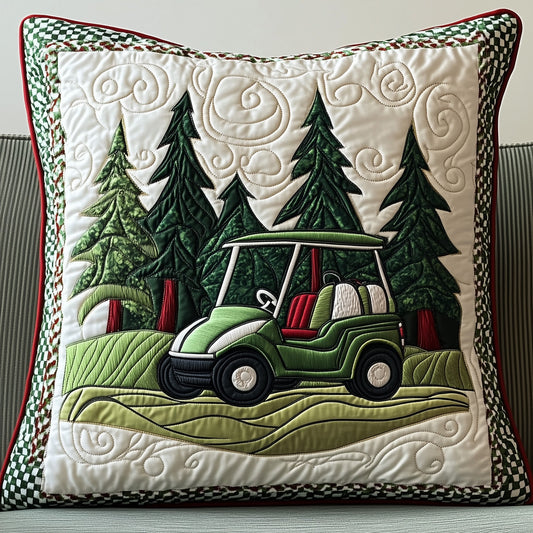 Fairway Rider Quilted Pillow Case GFTOTL3594