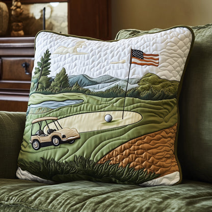 Fairway Rider Quilted Pillow Case GFTOTL3596