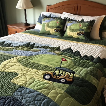 Fairway Freedom 3-Piece Quilted Bedding Set GFTOTL3649