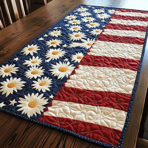 Floral American Quilted Table Runner GFTOTL3713