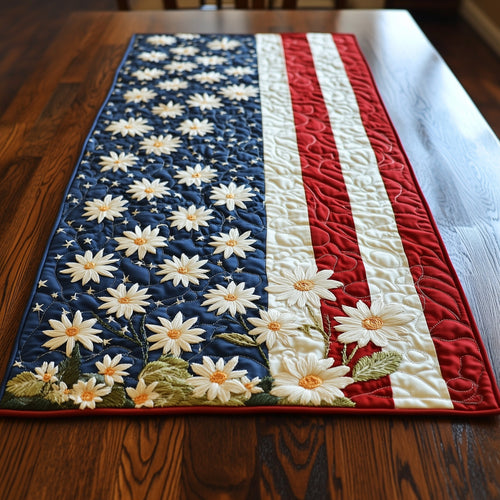Floral American Quilted Table Runner GFTOTL3720