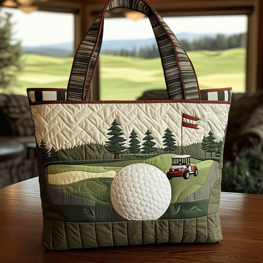 Fairway Dream Quilted Tote Bag GFTOTL3724