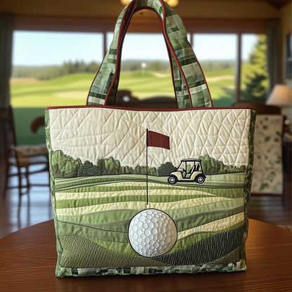 Fairway Dream Quilted Tote Bag GFTOTL3727