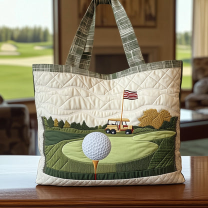 Fairway Dream Quilted Tote Bag GFTOTL3729