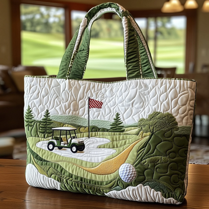 Fairway Dream Quilted Tote Bag GFTOTL3733