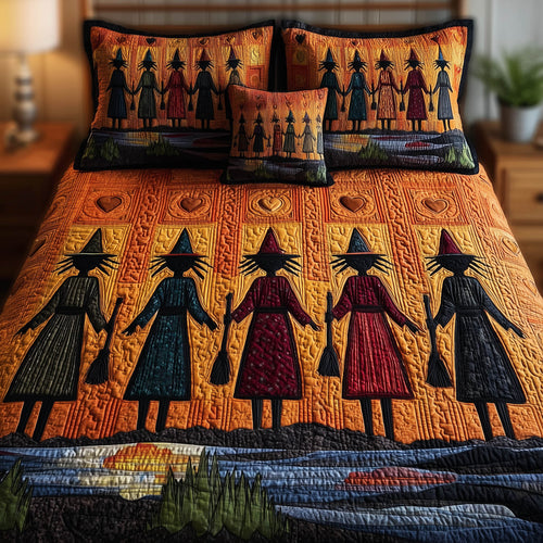 Wisdom Squad 3-Piece Quilted Bedding Set GFTOTL3889