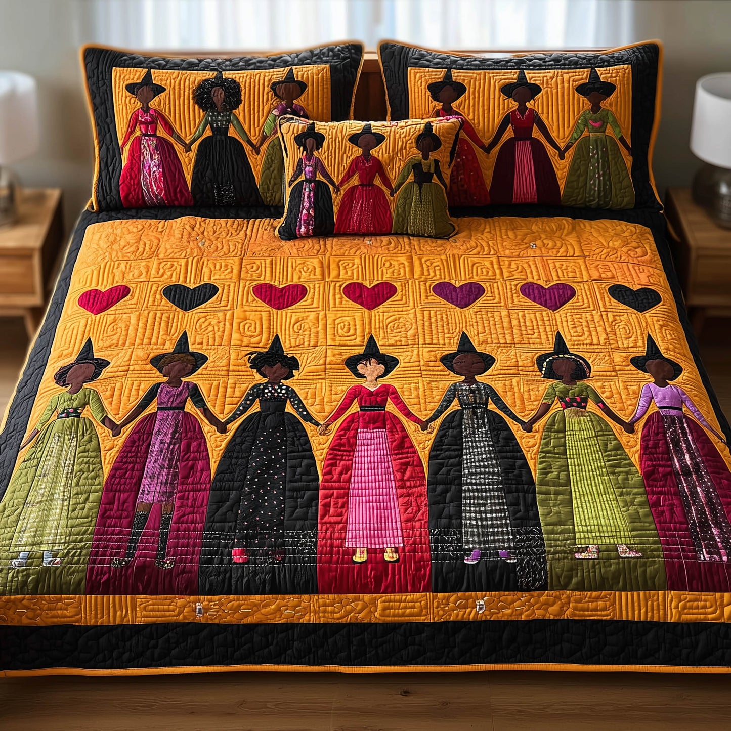 Wisdom Squad 3-Piece Quilted Bedding Set GFTOTL3890