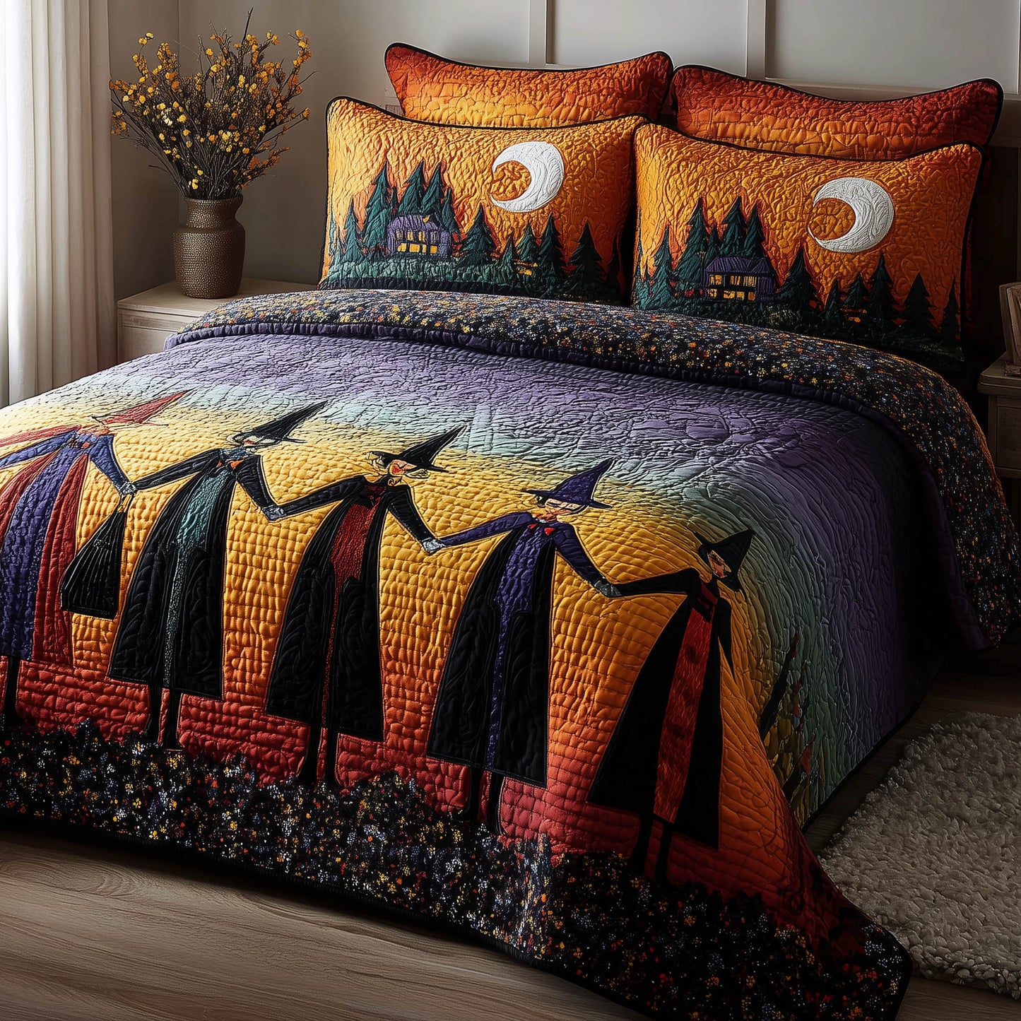 Wisdom Squad 3-Piece Quilted Bedding Set GFTOTL3899