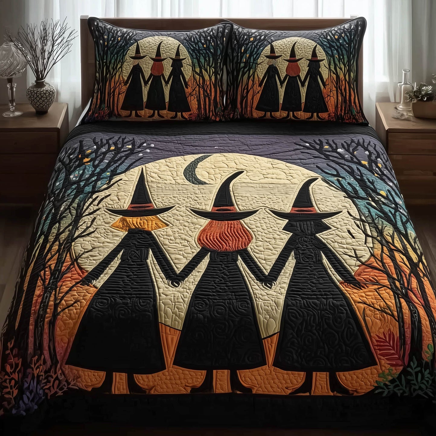 Wisdom Squad 3-Piece Quilted Bedding Set GFTOTL3903