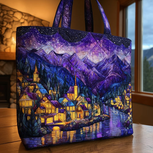 City of Starlight Quilted Tote Bag GFTOTL3926
