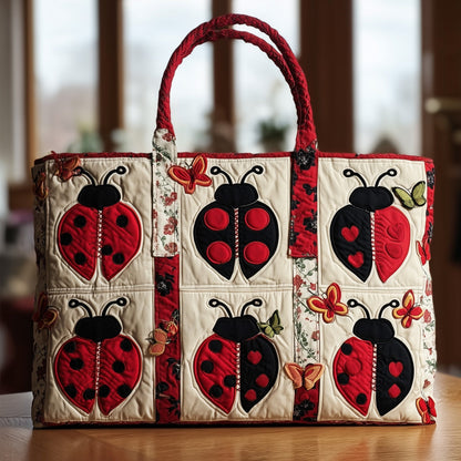 Ladybug Quilted Tote Bag GFTOTL4009
