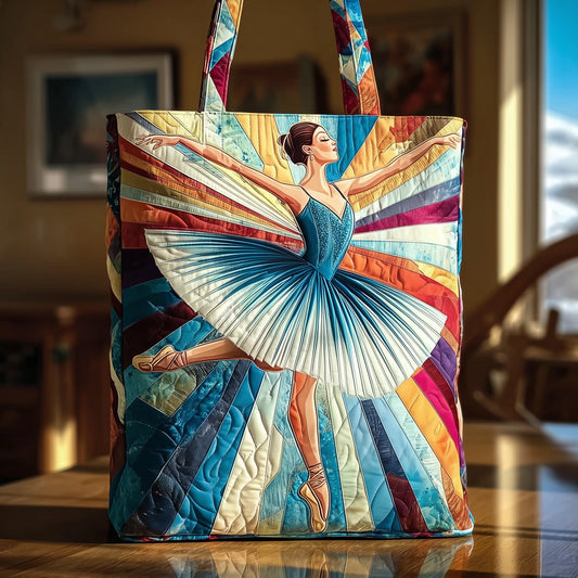 Ballet Queen Quilted Tote Bag GFTOTL4040