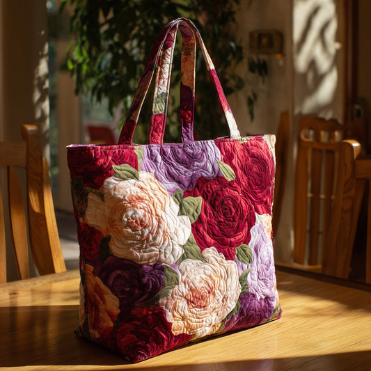 Amazing Roses Quilted Tote Bag GFTOTL4058