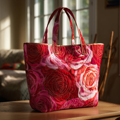 Amazing Roses Quilted Tote Bag GFTOTL4063