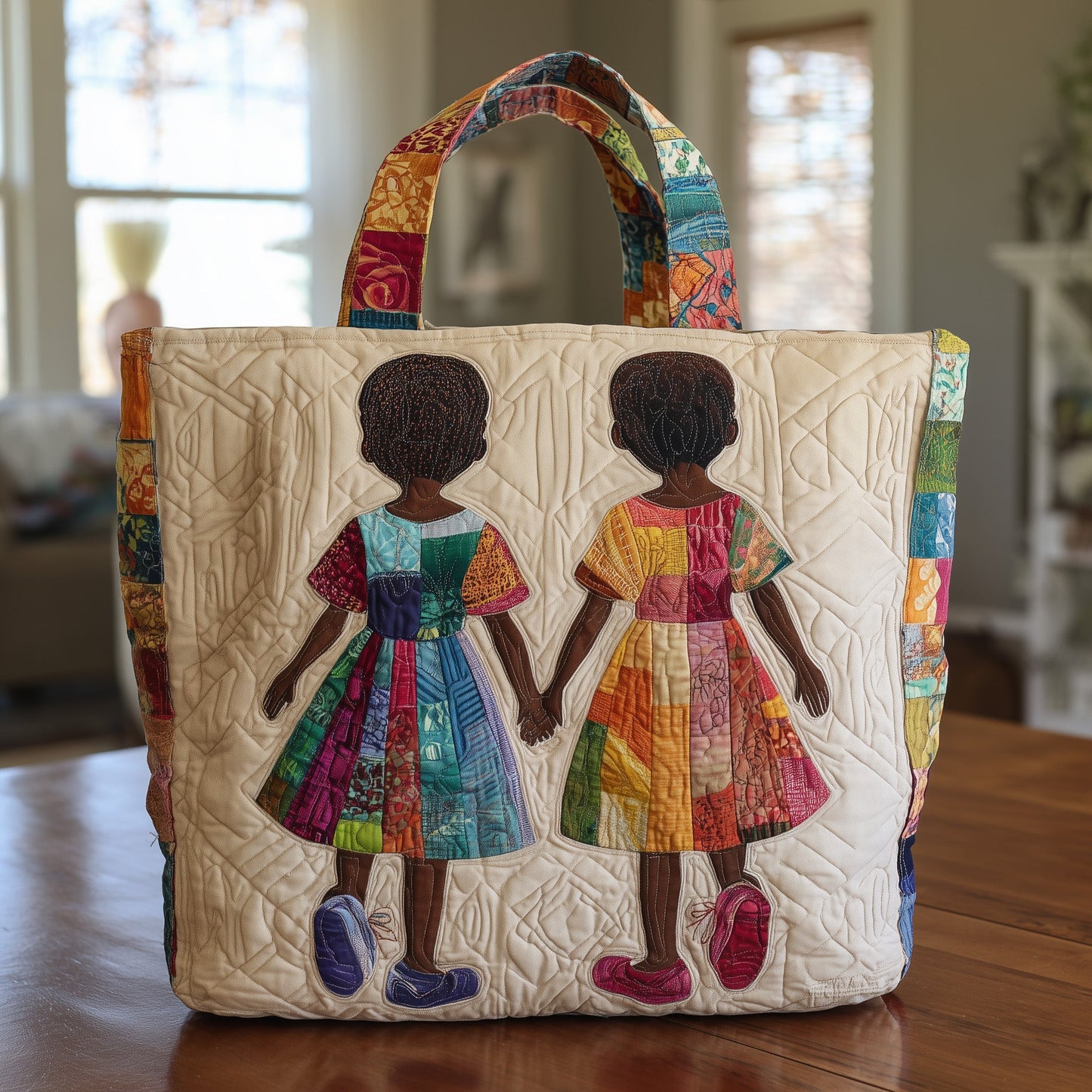 Young Future Quilted Tote Bag GFTOTL4074