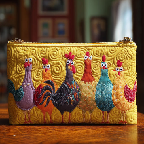 Funky Chicken Quilted Purse GFTOTL4090