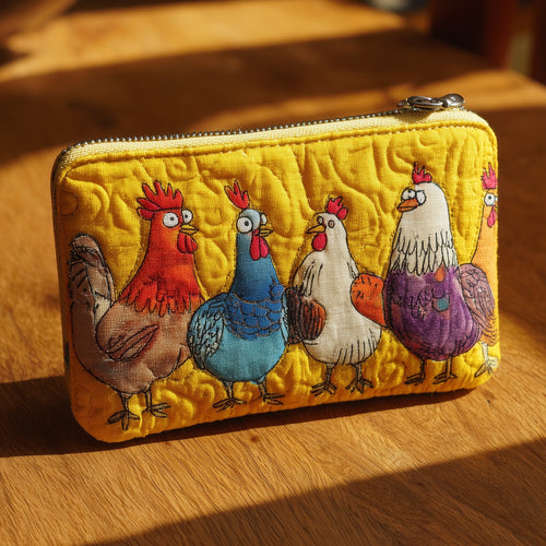 Funky Chicken Quilted Purse GFTOTL4091