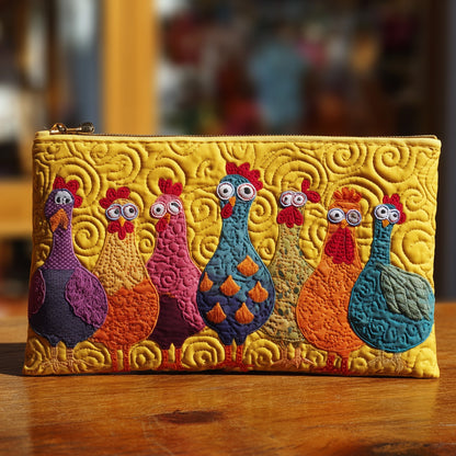 Funky Chicken Quilted Purse GFTOTL4093