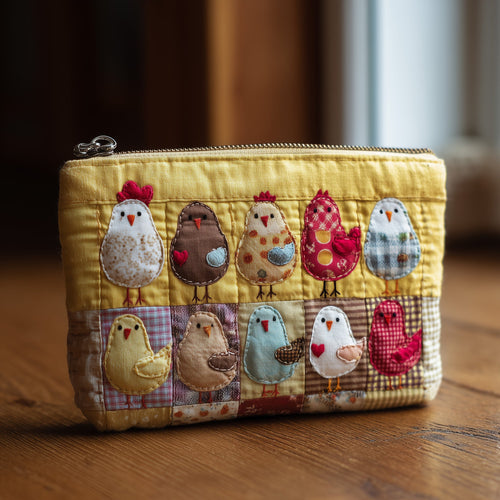 Funky Chicken Quilted Purse GFTOTL4095