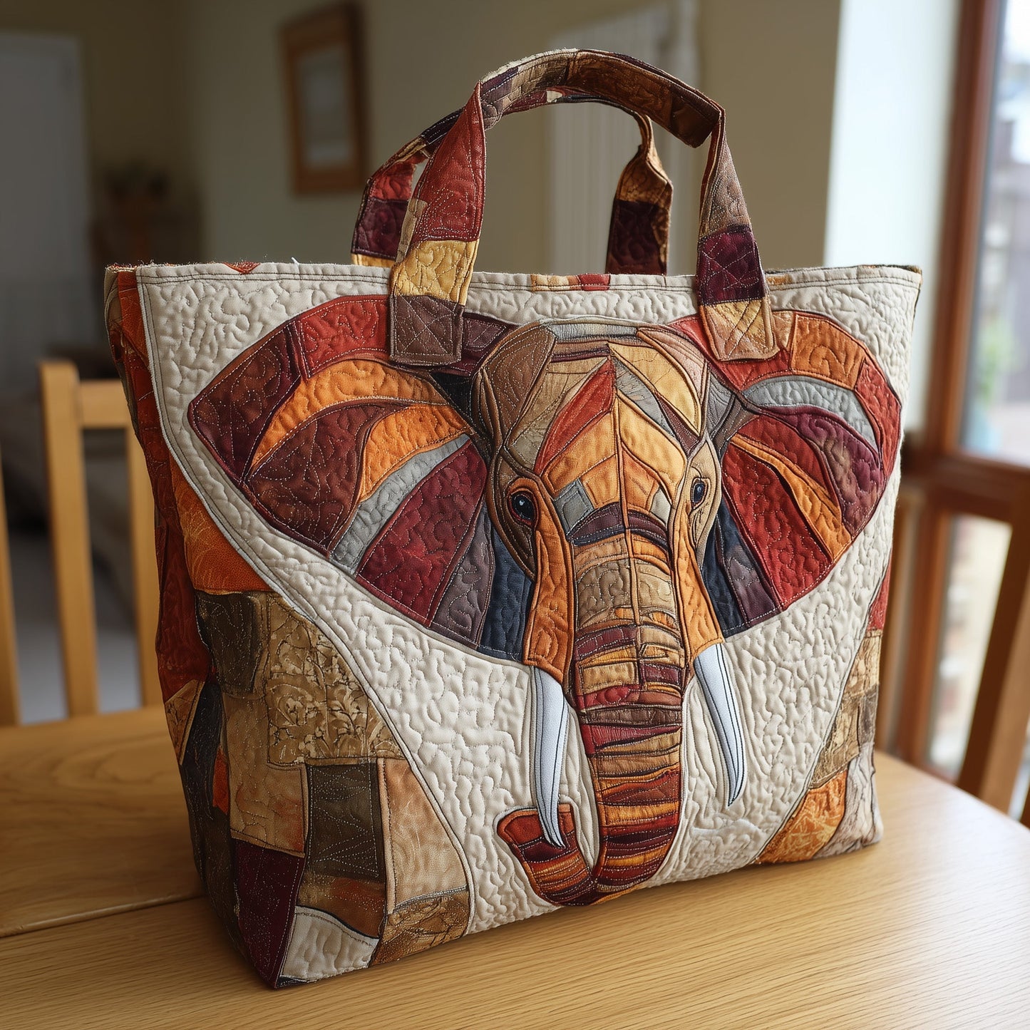 Midnight Wanderer Quilted Tote Bag GFTOTL4102