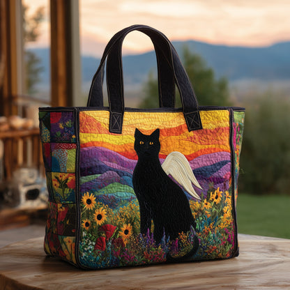 Sunrise Whiskers Quilted Tote Bag GFTOTL4131