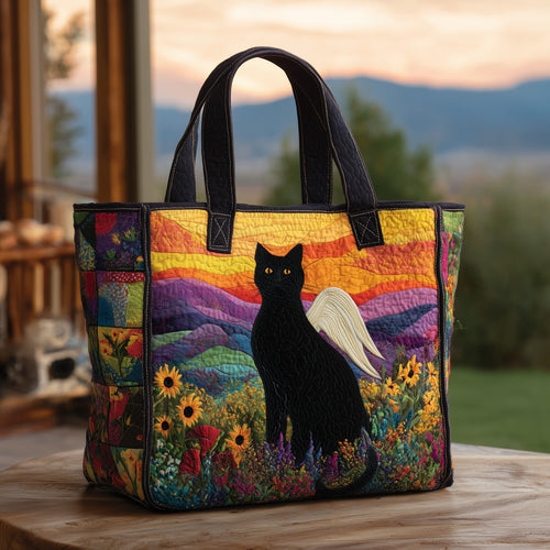 Sunrise Whiskers Quilted Tote Bag GFTOTL4131