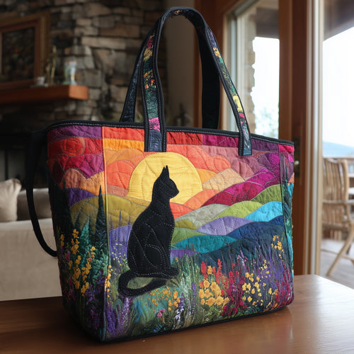 Loved Cat in Heaven Quilted Tote Bag GFTOTL4134