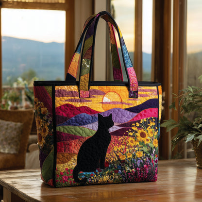 Loved Cat in Heaven Quilted Tote Bag GFTOTL4135
