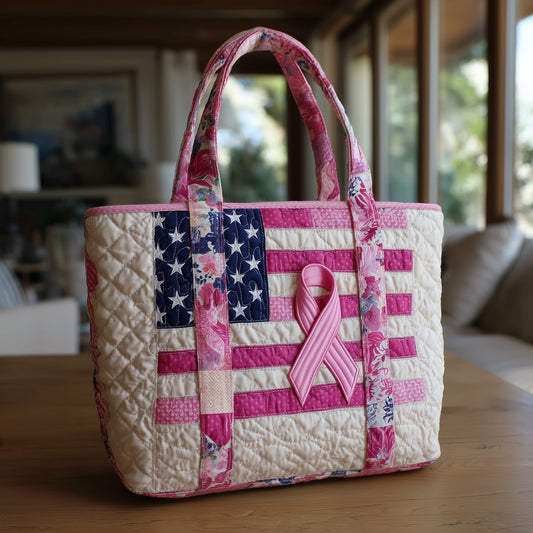 Brave Stripes Quilted Tote Bag GFTOTL4148