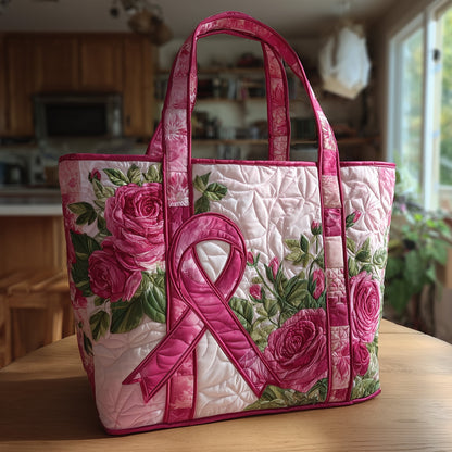 Strong Fight Quilted Tote Bag GFTOTL4150