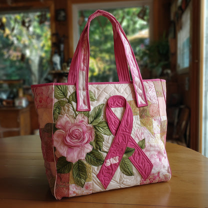 Strong Fight Quilted Tote Bag GFTOTL4151