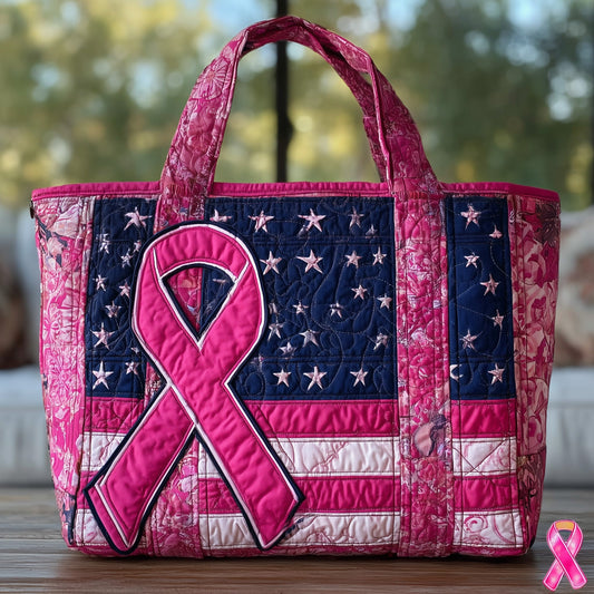 Brave Stripes Quilted Tote Bag GFTOTL4158