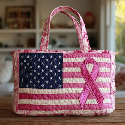 Brave Stripes Quilted Tote Bag GFTOTL4159