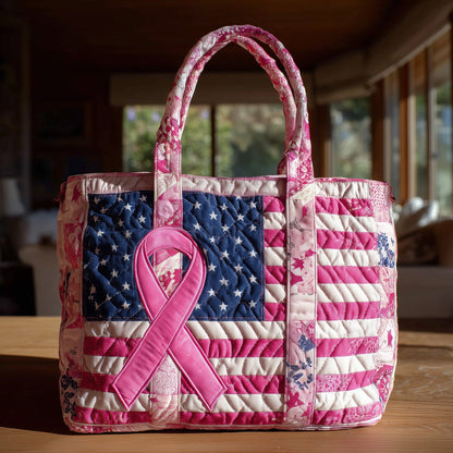 Brave Stripes Quilted Tote Bag GFTOTL4160