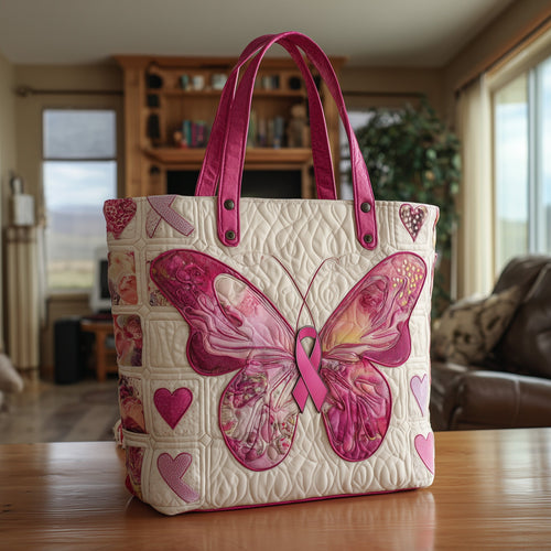 Strong Butterfly Quilted Tote Bag GFTOTL4171