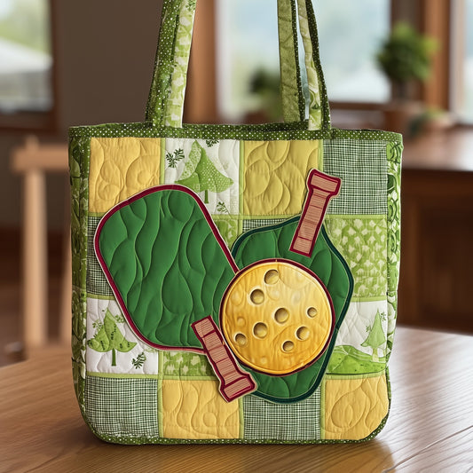 Pickleball Quilted Tote Bag GFTOTL4175
