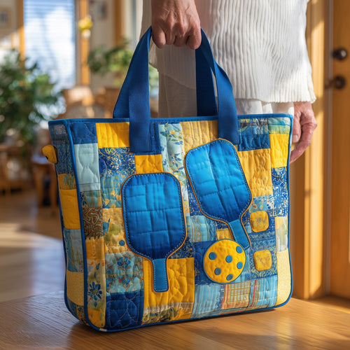 Pickleball Quilted Tote Bag GFTOTL4176