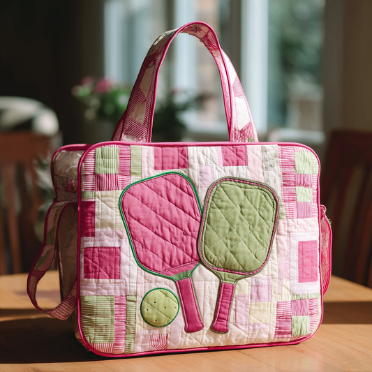 Pickleball Quilted Tote Bag GFTOTL4178