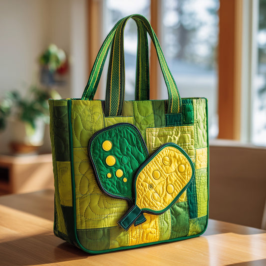 Pickleball Quilted Tote Bag GFTOTL4179