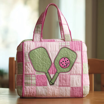 Pickleball Quilted Tote Bag GFTOTL4181