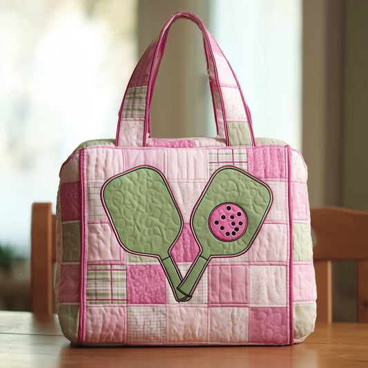 Pickleball Quilted Tote Bag GFTOTL4181