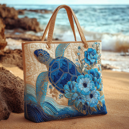 Blooming Sea Way Quilted Tote Bag GFTOTL4201
