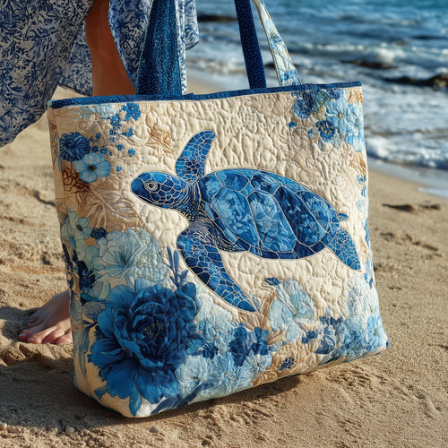 Blooming Sea Way Quilted Tote Bag GFTOTL4202