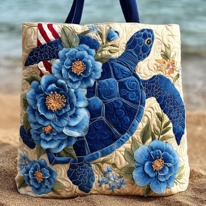 Blooming Sea Way Quilted Tote Bag GFTOTL4204
