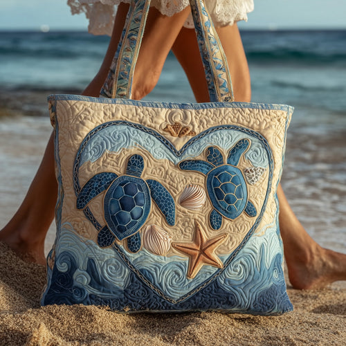 Ocean Romance Quilted Tote Bag GFTOTL4210