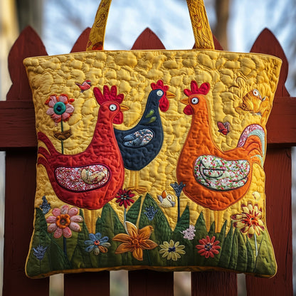 Funky Farmhouse Quilted Tote Bag GFTOTL4212