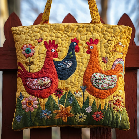 Funky Farmhouse Quilted Tote Bag GFTOTL4212
