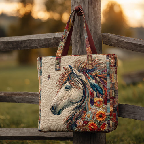 Funky Farmhouse Quilted Tote Bag GFTOTL4218