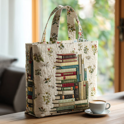 Charming Reading Quilted Tote Bag GFTOTL4289