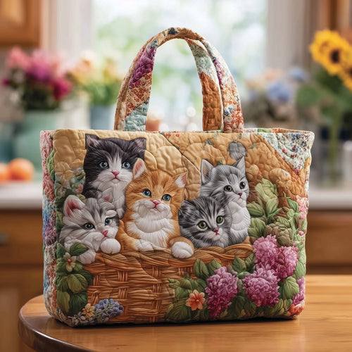 Meowgical Tales Quilted Tote Bag GFTOTL4308